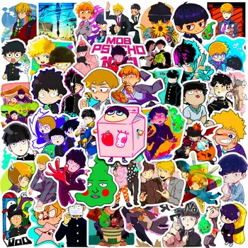 10/30/50tk Jaapani Anime Mob Psühho 100 Cartoon Kleebised Armas Kleebised Graffiti DIY Pagasi Sülearvuti Tablett PVC モブ Kleebis Lapsed