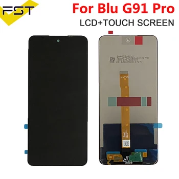 100% Originaal BLU G91 Pro LCD Ekraan ja Puutetundlik Digiziter Assamblee BLU G91 Pro LCD-Sensor Ekraan