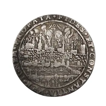 1629 Euroopa Hõbe Dollar Rootsi Mälestusmünte Kogumise Suveniirid Kodu Kaunistamiseks Käsitöö Desktop Kaunistused Kingitus