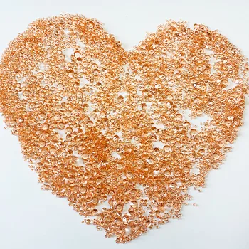 4000Pcs Rose Gold Tabel Konfetit Pulm Kristallid Akrüül Teemandid Kive Vaas Täiteaineid Sünnipäeva Baby Shower Pool Tabel