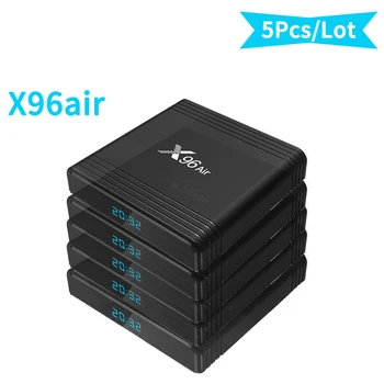 5tk X96 Õhu Smart TV BOX Android 9.0 S905x3 8K 2.4 G 5G Wifi Media player, Google 4GB 32GB64GB ROM digiboksi X96Air PK x96MAX
