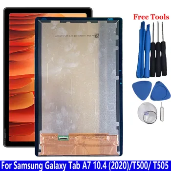 Algne Tab Samsung Galaxy Tab A7 10.4 (2020) SM-T500 T505 T500 LCD Ekraan Touch Sensor Klaas, Digitizer Ekraan Assamblee 0