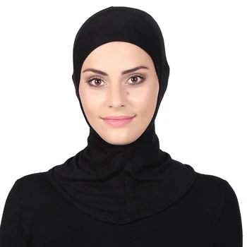 C039 Modal Puuvillane jersey regulaarne ninja underscarf täielikult katta moslemi mütsid peapael sisemine Mütsid islami väikeste mütsid