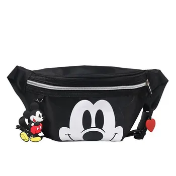 Disney laste rinnus kott uus laste multikas armas väikelastel crossbody kott mini poisid talje kott tüdruk miki hiir ja kott