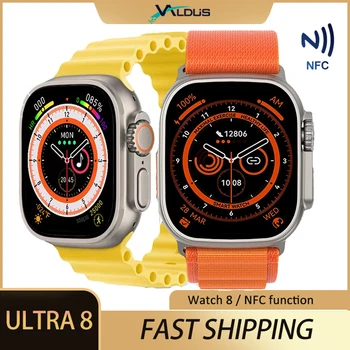GS8 Ultra IWO Smart Watch Seeria 8 Sport Kellad, Meeste ja Naiste NFC BT Kõne Traadita Laadimise Smartwatch 2022 Uus Apple Android