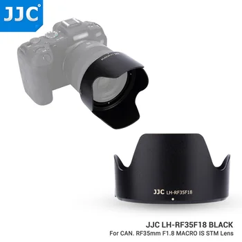 JJC Pöörduv Objektiivi Varjuki Adapter Rõngas Canon RF35mm F1.8 MACRO ON STM Objektiiv Canon EOS R5 R6 R RP Ra C70 Kaamera Tarvikud