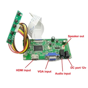 Juhi Komplekt LTN156AT39-H01 HDMI+VGA LCD LED ekraan Töötleja Juhatuse Juhi 1366x768 ekraan 30pins EDP Paneel