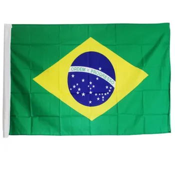 Kõrge kvaliteediga Brasiilia Lipu Polüester Brasiilia Riigi lipp Lipu Brasiilia 90x150cm