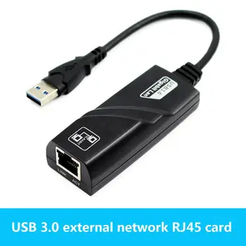 l USB 3.0 Gigabit Ethernet RJ45 LAN (10/100/1000) mbit / s Võrgu Adapter ARVUTI Sülearvuti Win 0