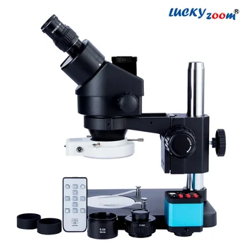Must 3,5 X-90X Trinocular Simul Fookuskaugus Mikroskoobi Jootmist Telefon Remont Professionaalne Valikulised Tarvikud Stereo Microscopio