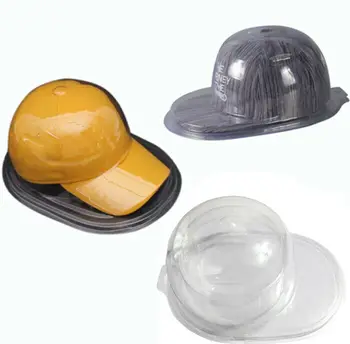 Müts Sisemine Baseball Cap Juhul Plastikust Läbipaistev Kaas Snapback Müts Ekraan Lame Nokk Tolmu-tõend, Salvestamise Peatamine Mütsid