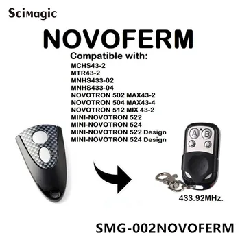Novoferm Micro Novotron 512 Disain garaaž remote 433.92 MHz jooksva kood Novoferm garaaž käsk pihuarvutite saatja