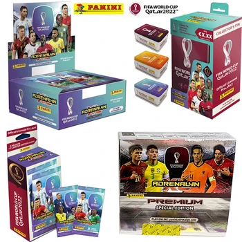 Panini ADRENALYN 2022. aastal Kataris Maailma Karika Soccer ametlikud Mängud Kaardi BOX ballplayer C Ronaldo Lionel Messi Star Inimesed Fännid kingitus
