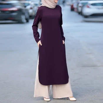 Ramadan Eid Mubarak Abaya Dubai Türgi Hijab Moslemi Komplekti Kleit Islam Riided Naistele Komplektid Musulman Seal Kaftan Rüü Femme Ete 0