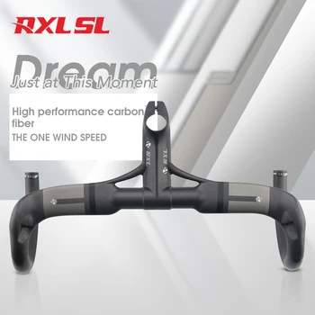 RXL SL Integreeritud Süsiniku Tilk Lenkstangi 28.6 mm Muu Marsruutimine UD Matt Racing Jalgratta juhtraua Maantee Jalgratta Lenkstangi