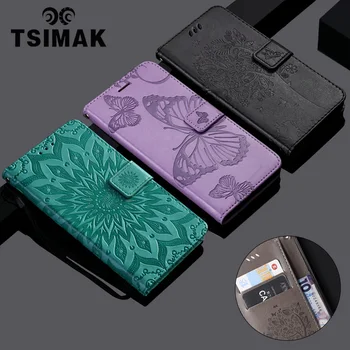 Tsimak Rahakoti Puhul OnePlus 5T 6 6T 7 Pro Klapp PU Nahk Kaardi Tasku Juhul Katta Capa Coque