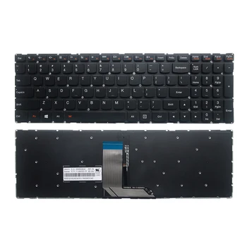 Uued Lenovo IdeaPad 700-15 700-15ISK 700-17ISK 700-17 Seeria Sülearvuti Klaviatuur US Taustavalgustusega 0