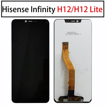 Uus Hisense Infinity H12 / H12 LITE LCD Ekraan Puutetundlik Digitizer Assamblee Asendamine 100% Täiuslik Remont mobiiltelefoni