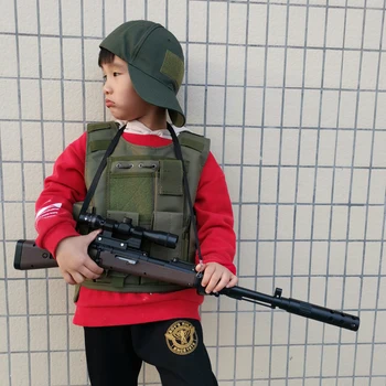 Väljas Airsoft Tactical Laste Vest Ühtne Armee Sõjalise Varustuse Lapsed, Poiss, Tüdruk Kamuflaaž Kid Võidelda CS Jahindus Riided