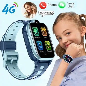 Xiaomi Kid Smartwatch Kids Video Ühendus GPS SOS SIM-Sport Käevõru Äratuskell 2022 4G Lapsed Smart Watch Android Mood