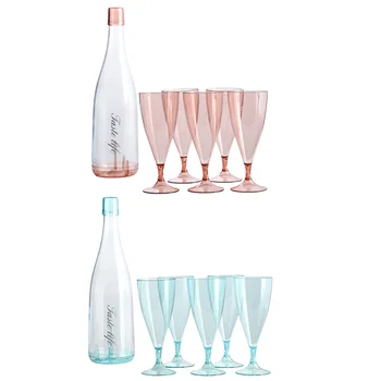 Šampanja Klaasid Veini Klaasi, Ladustamise Pudel Korduvkasutatavad Mimoos Baar Prillid Ladustamiseks Pudel Kokteili Klaasid Osapooltele
