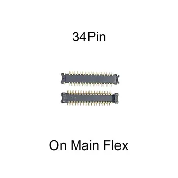 5tk 34 78 pin-Lcd Ekraan Ekraani Flex FPC Pistik Emaplaadi Samsung Galaxy A21S A217 A217F Laadimine USB Pordi Laadija 2
