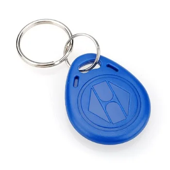 Ukse Võtme Kiip 10tk Sinine Värv RFID KeyFobs 125KHz Proximity ABS Sildid Juurdepääsu Kontrolli TK4100/EM Ei ole Kirjutatav 3