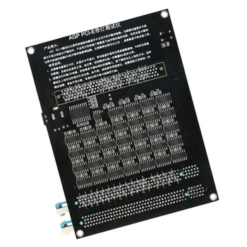 AGP PCI-E X16 Dual-Purpose Pistikupesa Tester Display Pilt, Video Kaart, Kontrollija Tester Graafika Kaardi Diagnostika Tööriist 4