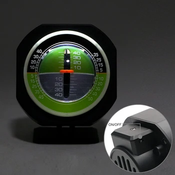 Auto Kalle Arvesti Tase Kõrge-täppis-Auto Sõiduki Declinometer Kalle Sisseehitatud Inclinometer Nurga LED Auto Kompass Assessoires 4