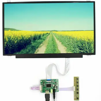 Komplekt HB140WX1-301/HB140WX1-601 EDP HD LED LCD 1366x768 Kaabel Töötleja Juhatuse mini Juhi Monitor HDMI Ekraan 4