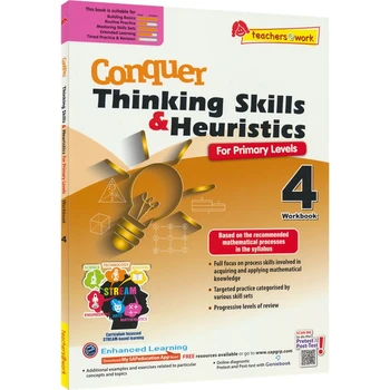 2022 Uus Saabumist SAP Vallutada Mõtlemise Oskusi & Heuristika Jaoks Esmane Õpilased Singapuri Õpikud vihik Haridus-Raamat 5
