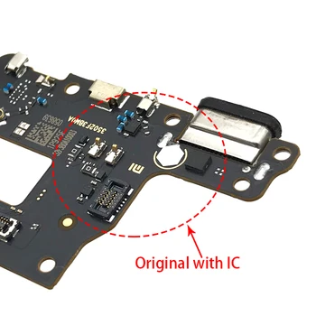 Eest Xiaomi Mi 9 10T lite Laadimine USB Pordi Juhatuse Flex Kaabli Ühenduspesa Mic Osad Xiaomi Mi CC9 Mikrofon Moodul 5