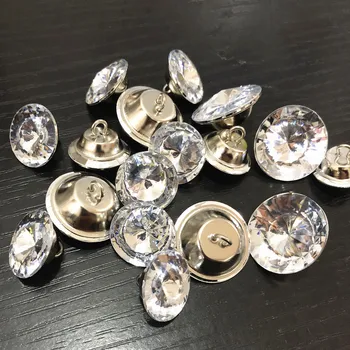 50tk/palju akrüül Nööpide Õmblemine Diivan DIY Diamond Sisustus Esipaneel akrüül Crystal Nupud Tarvikud 18/20/25/30MM