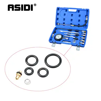 ASIDI Compression Tester Näidik Kit Mootor Auto Bensiini Mootor Silindri Auto manomeeter koos Adapteriga Remondi Tööriist  1
