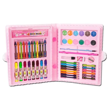 Uus 68PC Akvarell Pen Set Paintbrush Crayon Maali Laste Maali Kunst Set Joonistamise Komplekt Kingitus Komplekt Lastele Õpilased 1