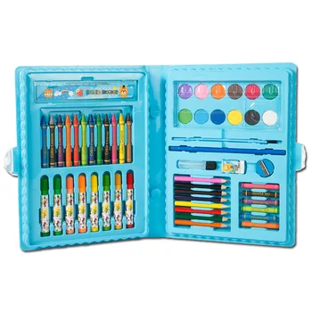 Uus 68PC Akvarell Pen Set Paintbrush Crayon Maali Laste Maali Kunst Set Joonistamise Komplekt Kingitus Komplekt Lastele Õpilased 2