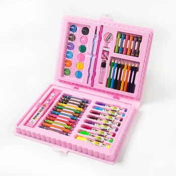 Uus 68PC Akvarell Pen Set Paintbrush Crayon Maali Laste Maali Kunst Set Joonistamise Komplekt Kingitus Komplekt Lastele Õpilased 4
